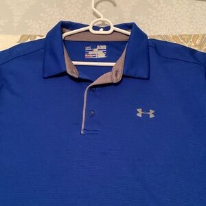 Under Armour Men's Royal Blue Polo Shirt